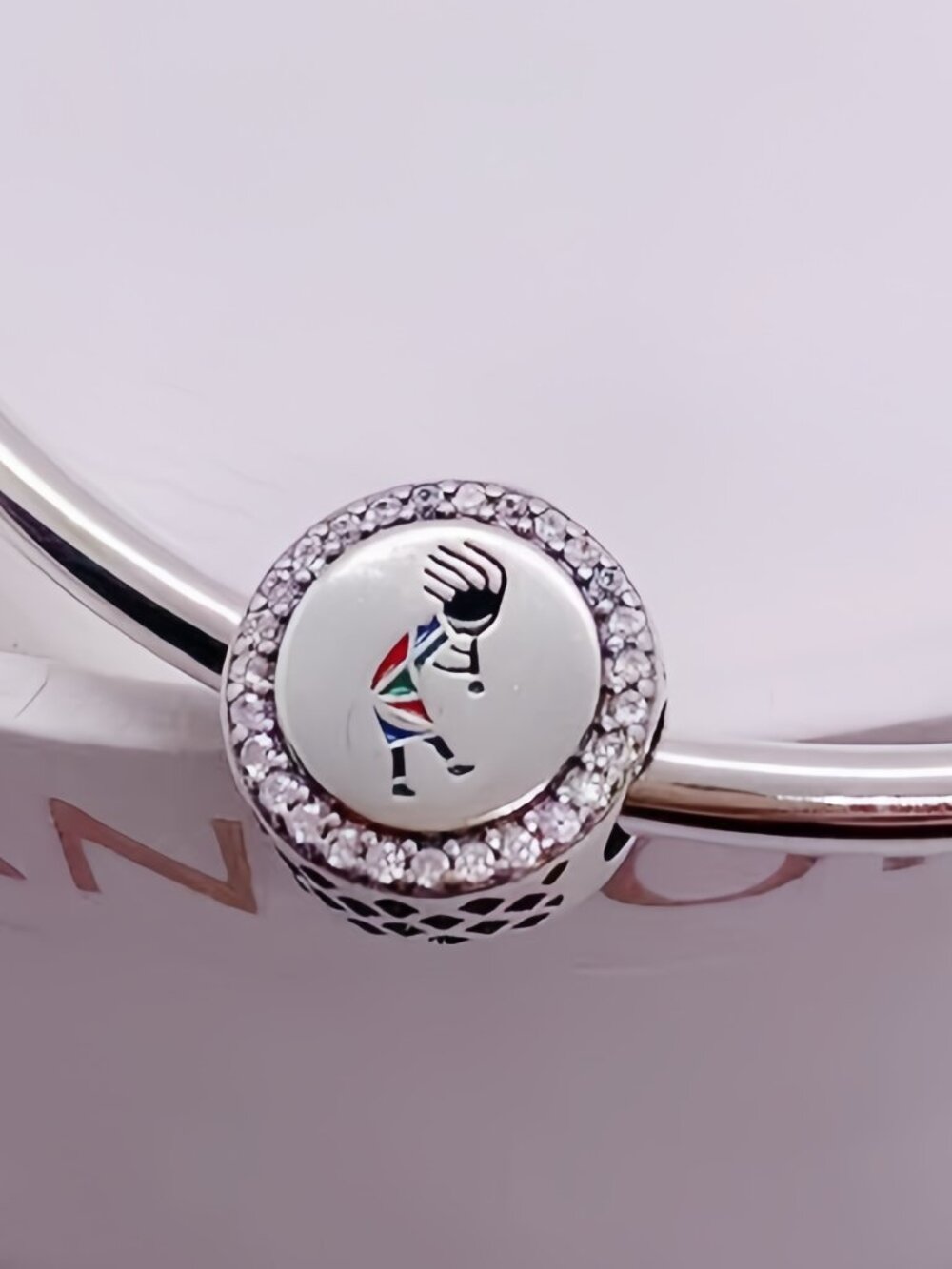 Rare Pandora Santa Fe New Mexico Exclusive Native American Head Moments charm